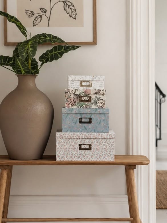 Boîtes de rangement - Lot de 4