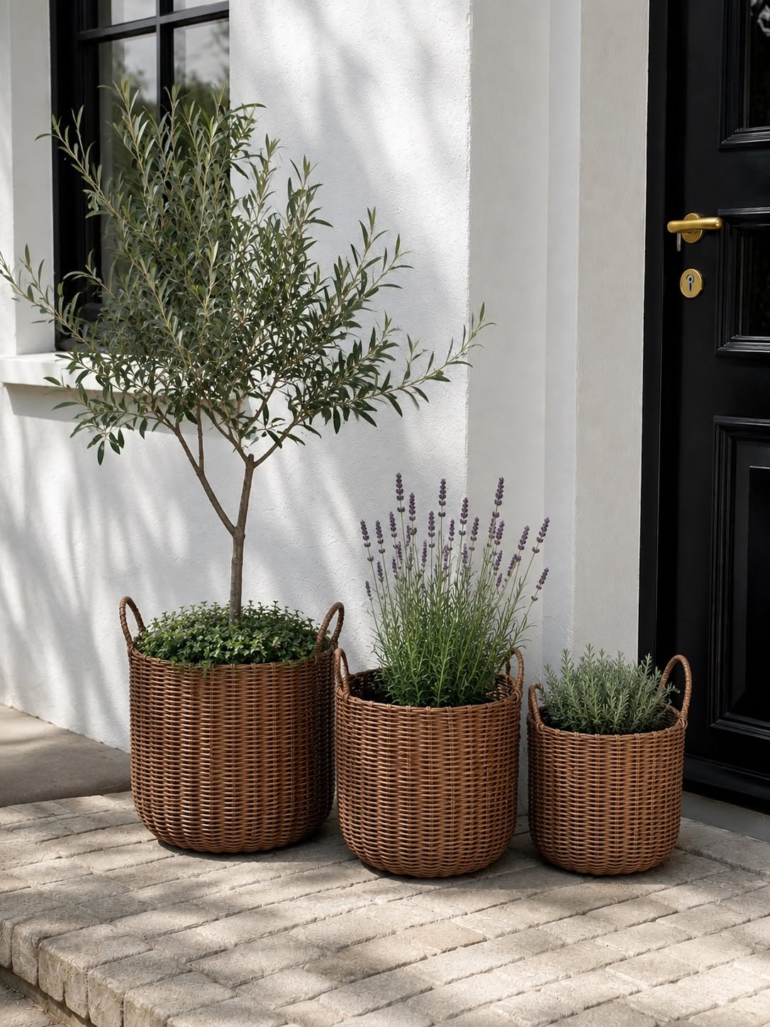 Paniers à plantes - Lot de 3 pièces