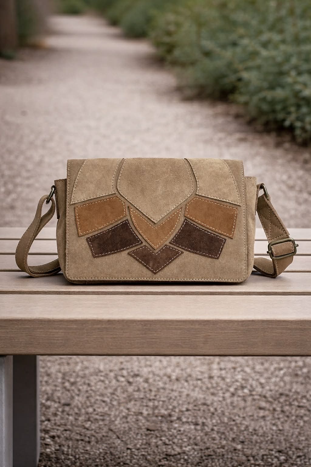 Crossover Florence en daim - Sable