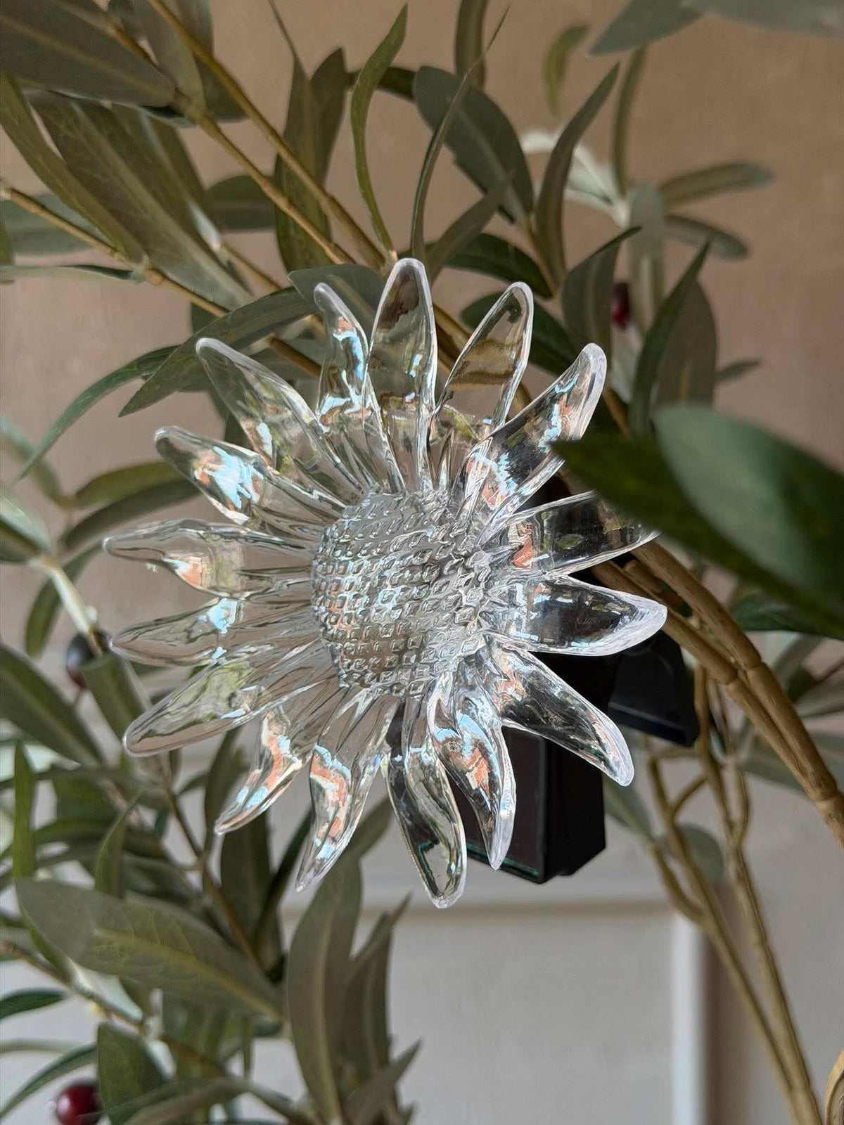 Fleur solaire à pince - 2 pcs