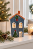Maison lumineuse NOËL – maison lumineuse de Noël en céramique