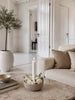 Bougeoir pour chandelles - Taupe