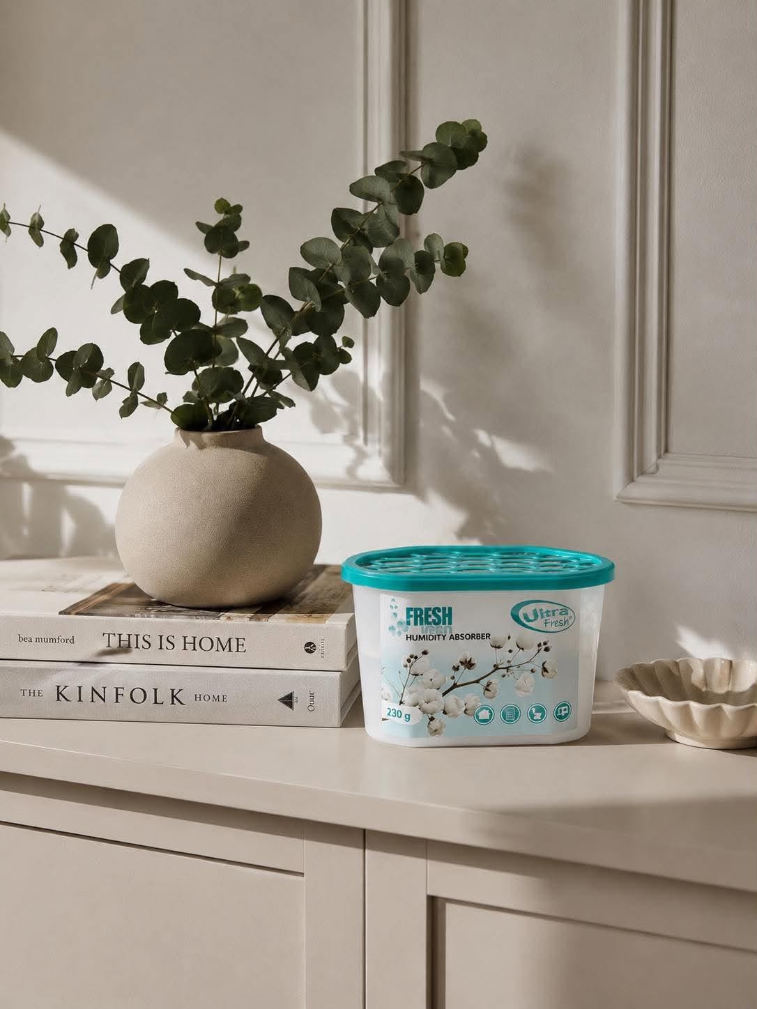 Absorbeur d’humidité parfum Cotton - Lot de 4 pièces