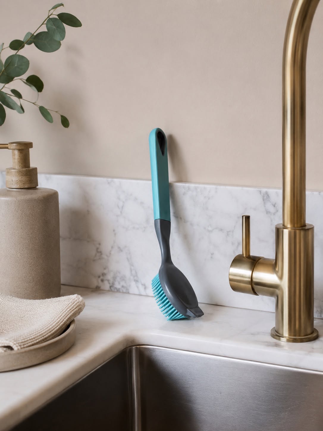 Brosse à vaisselle en silicone