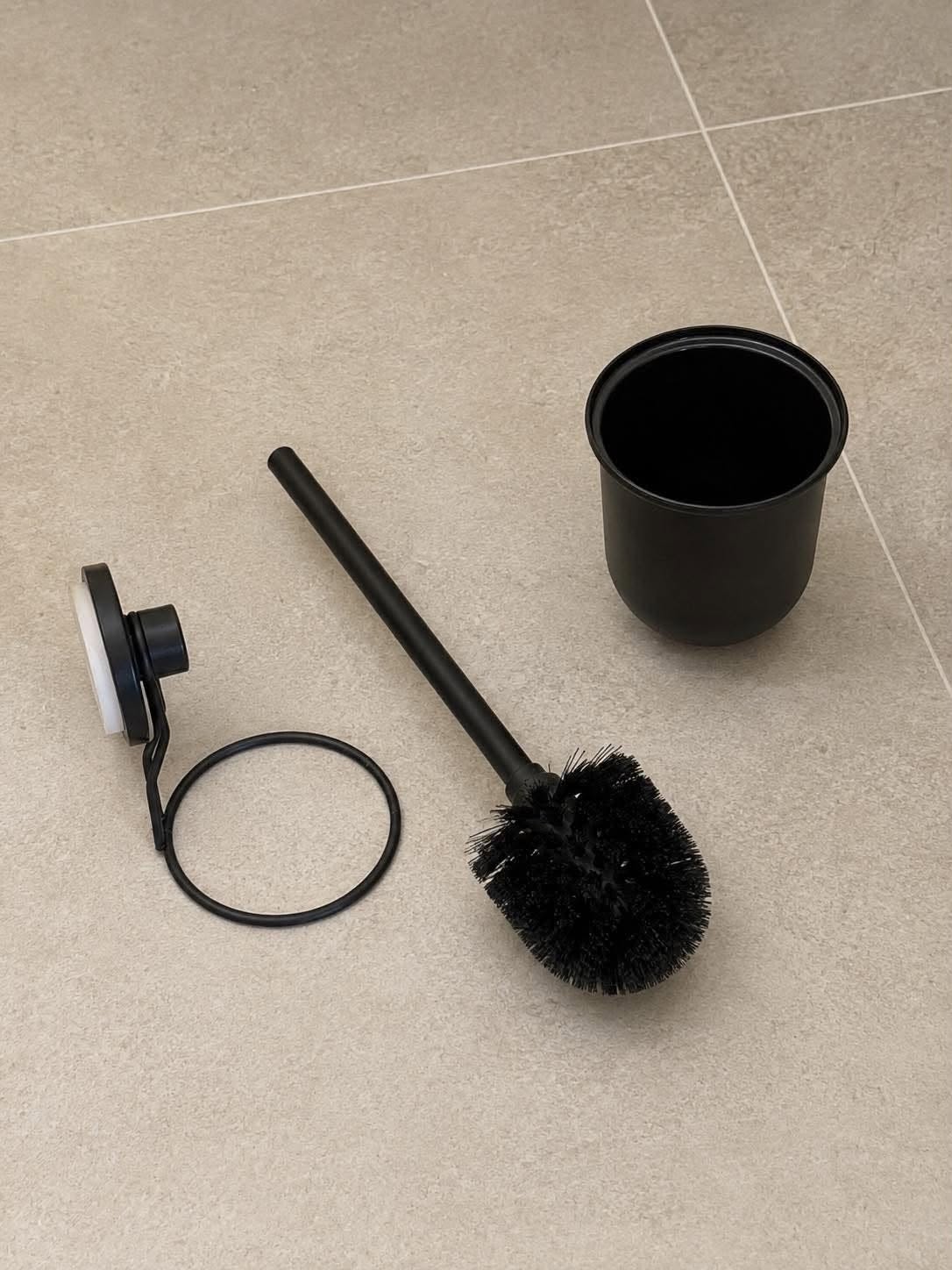 Brosse WC avec support