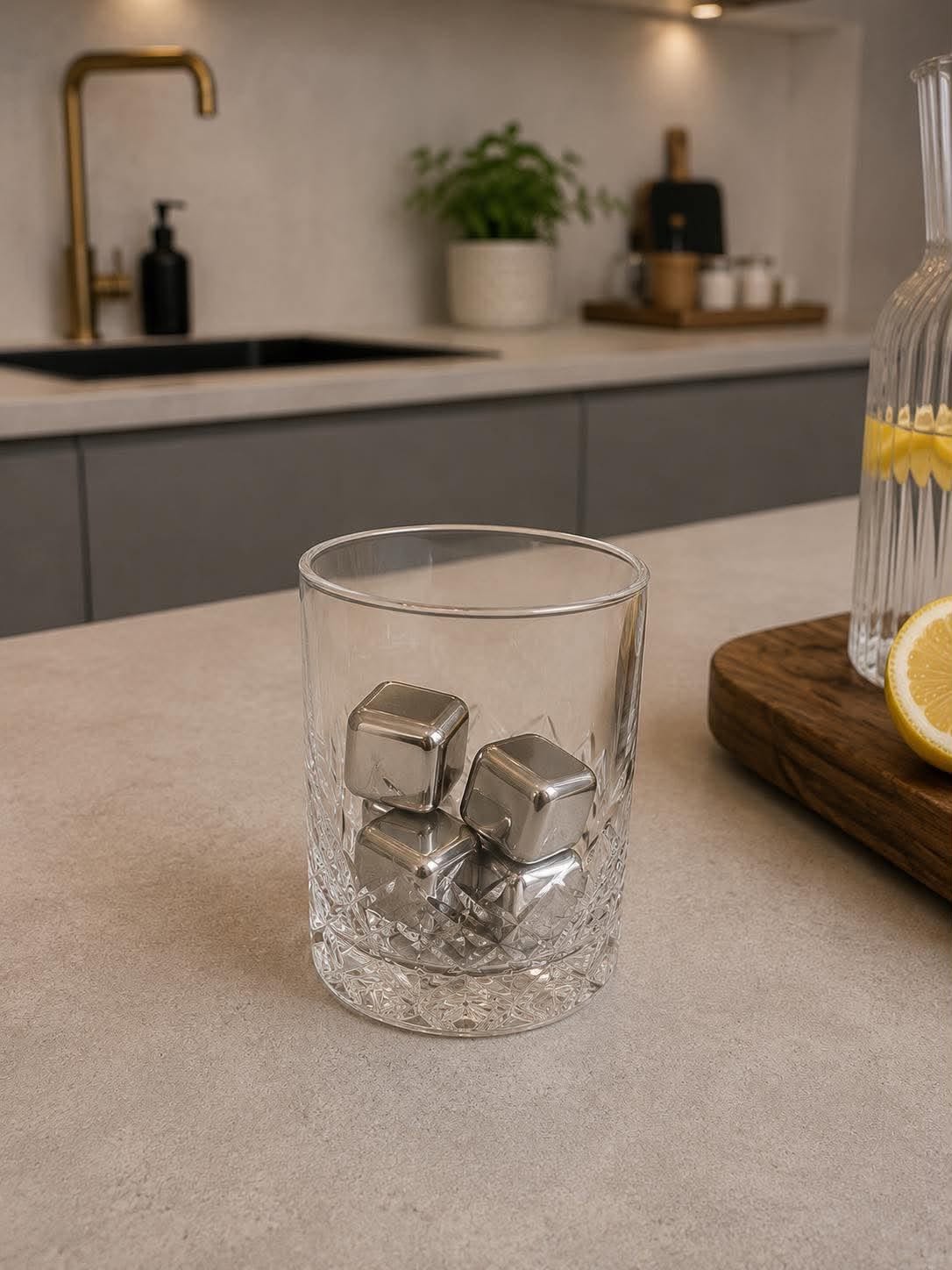 Glaçons 4 pcs - STAINLESS STEEL