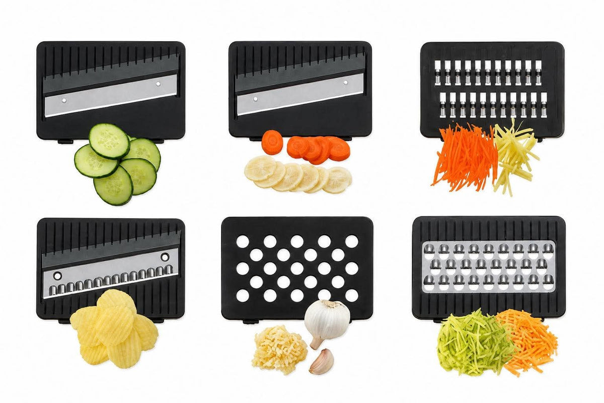 Mandoline - Boîte Ink et 6 lames différentes