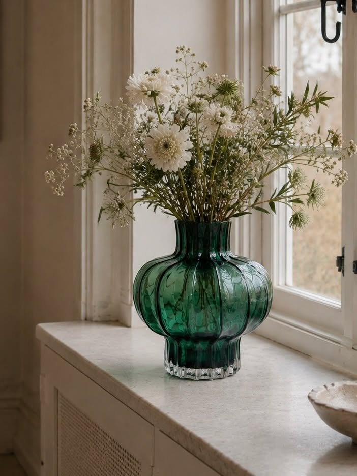 Vase vert