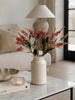 Tige florale - Cloche rouge