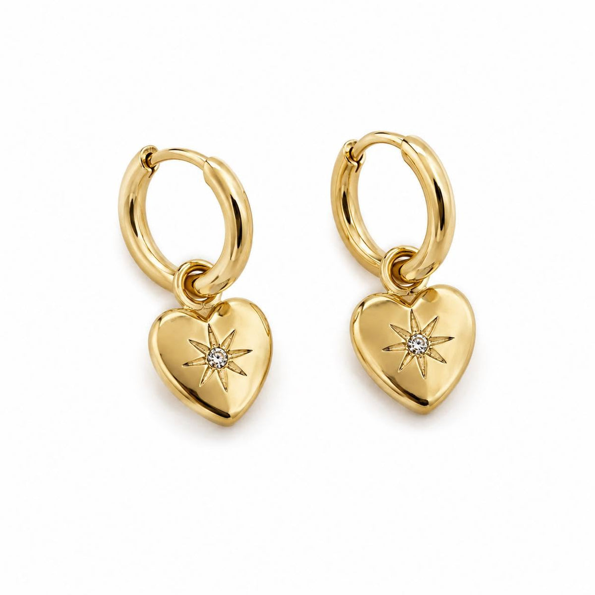 Boucles d’oreilles Eliah – Plaqué or
