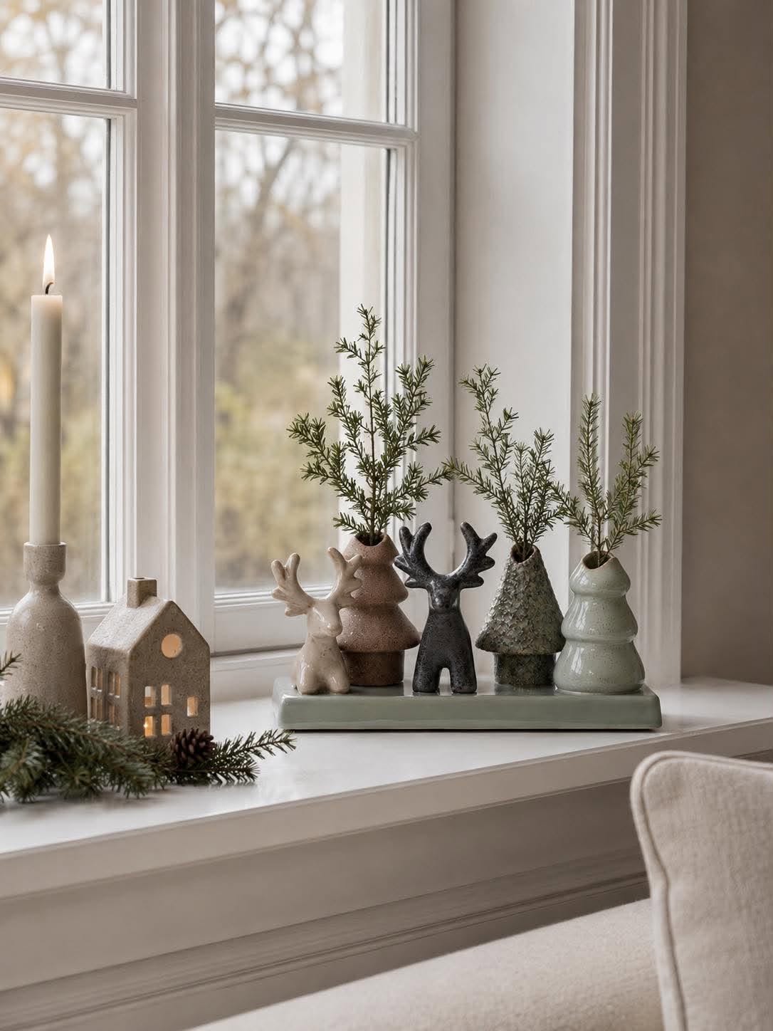 Vase Noël