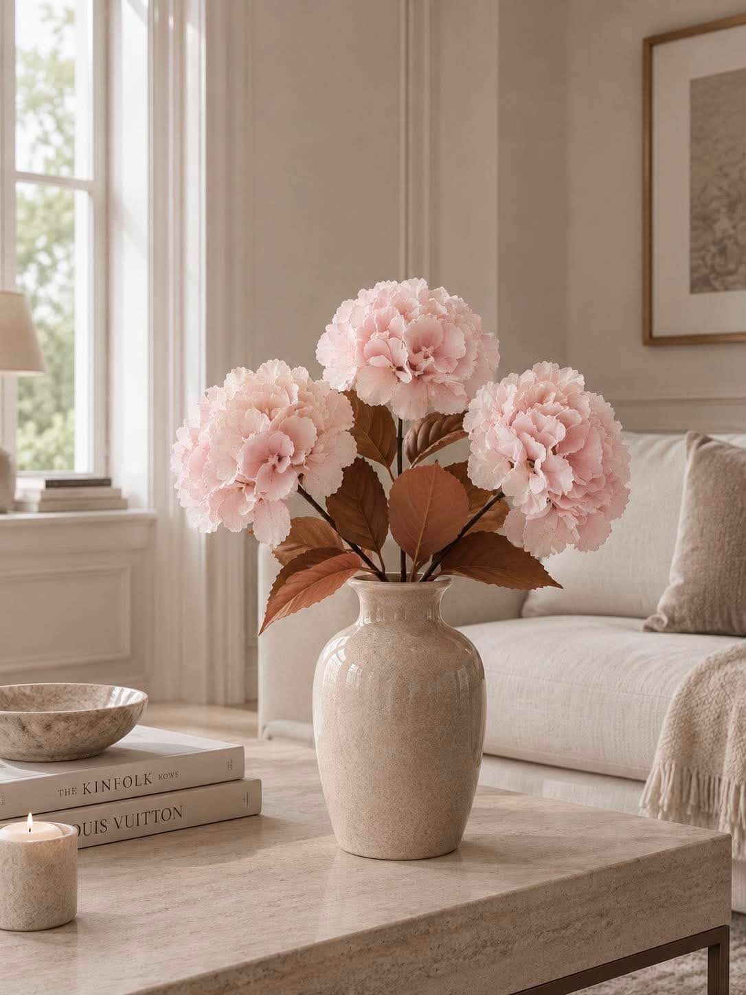 Hortensia 49 cm - Poudre