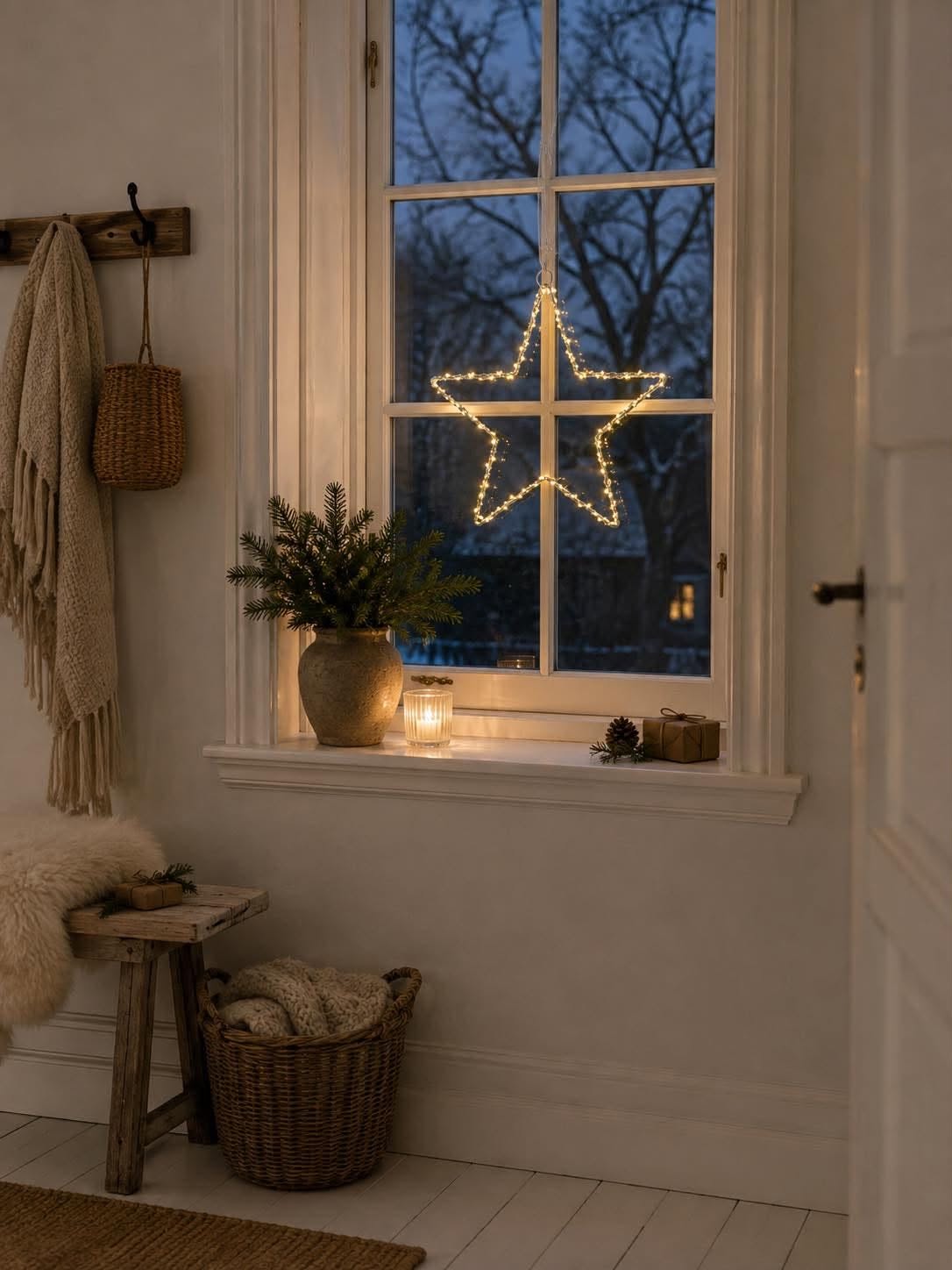 Étoile avec 120 lumières LED