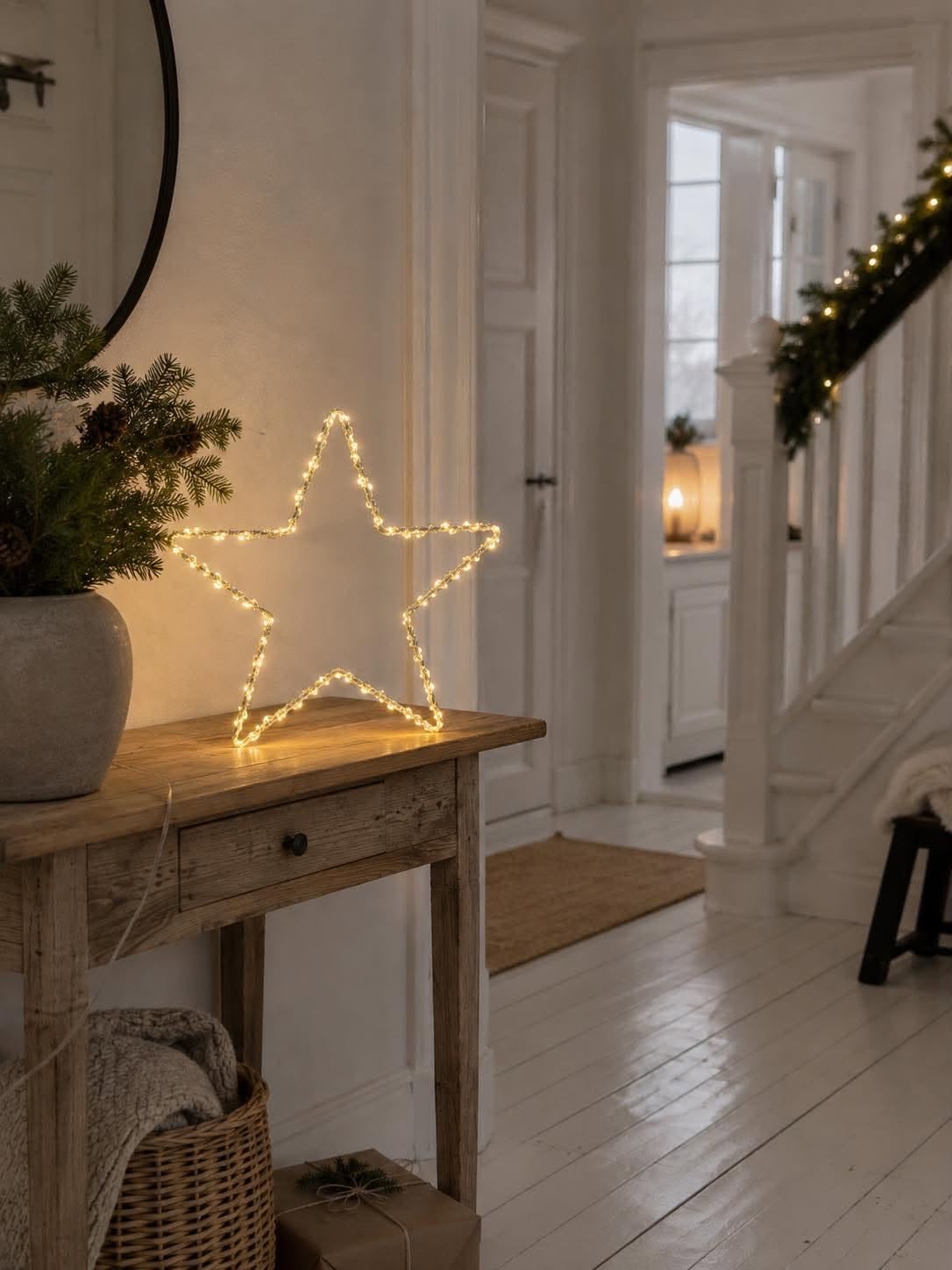 Étoile avec 120 lumières LED