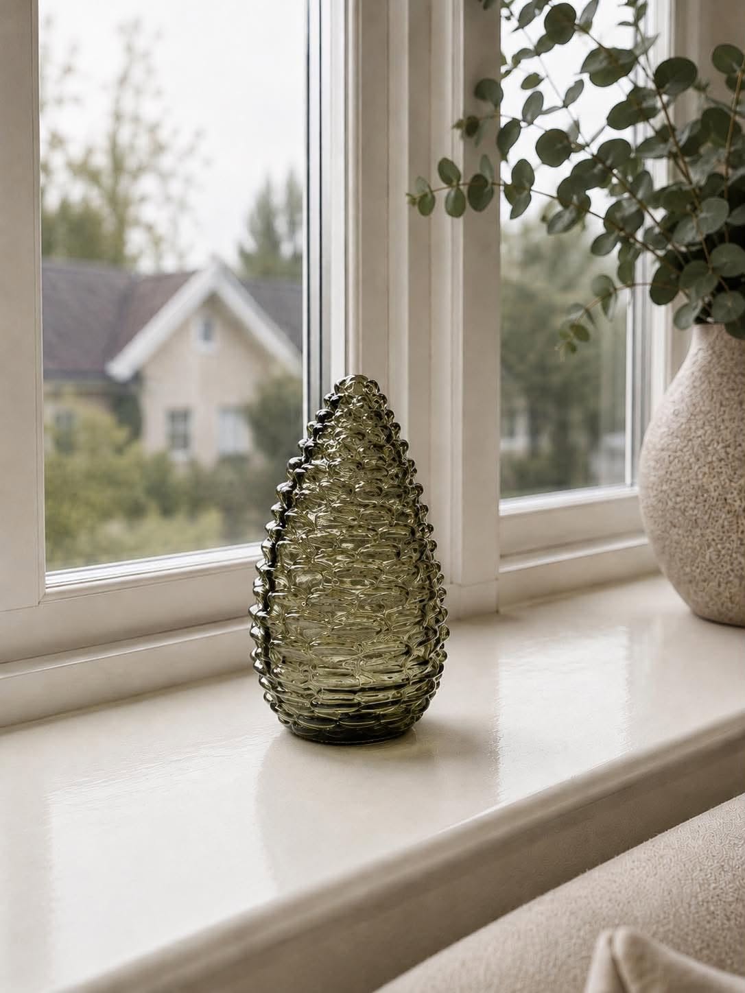 Cône avec lumière LED - Vert