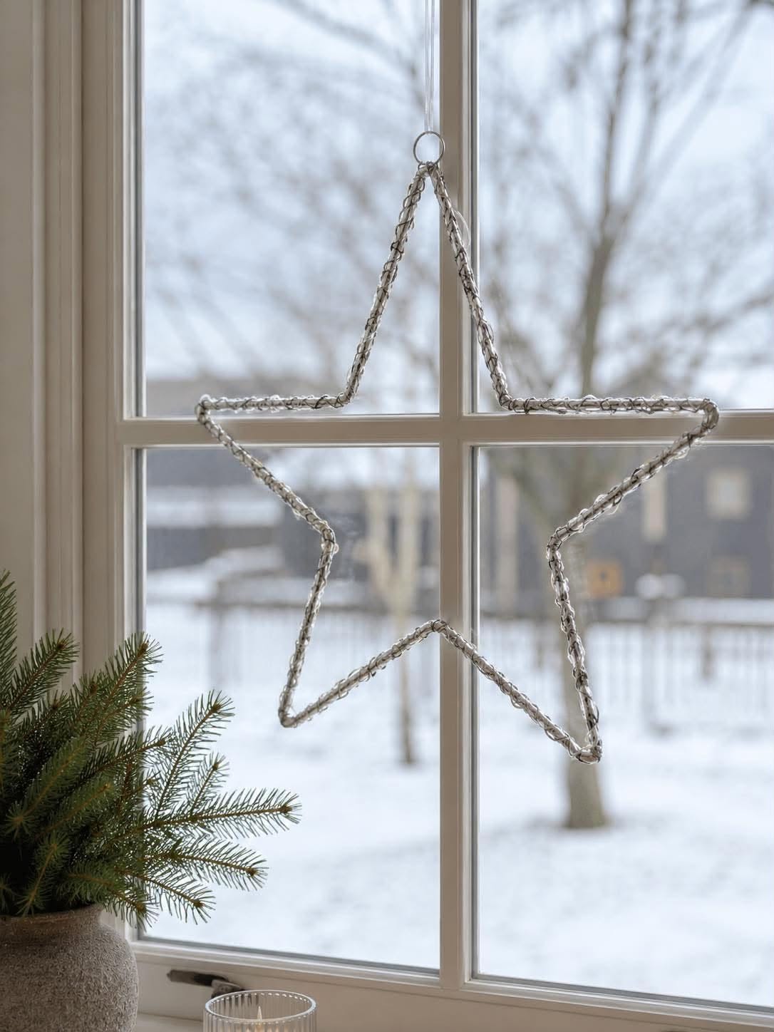 Étoile avec 120 lumières LED
