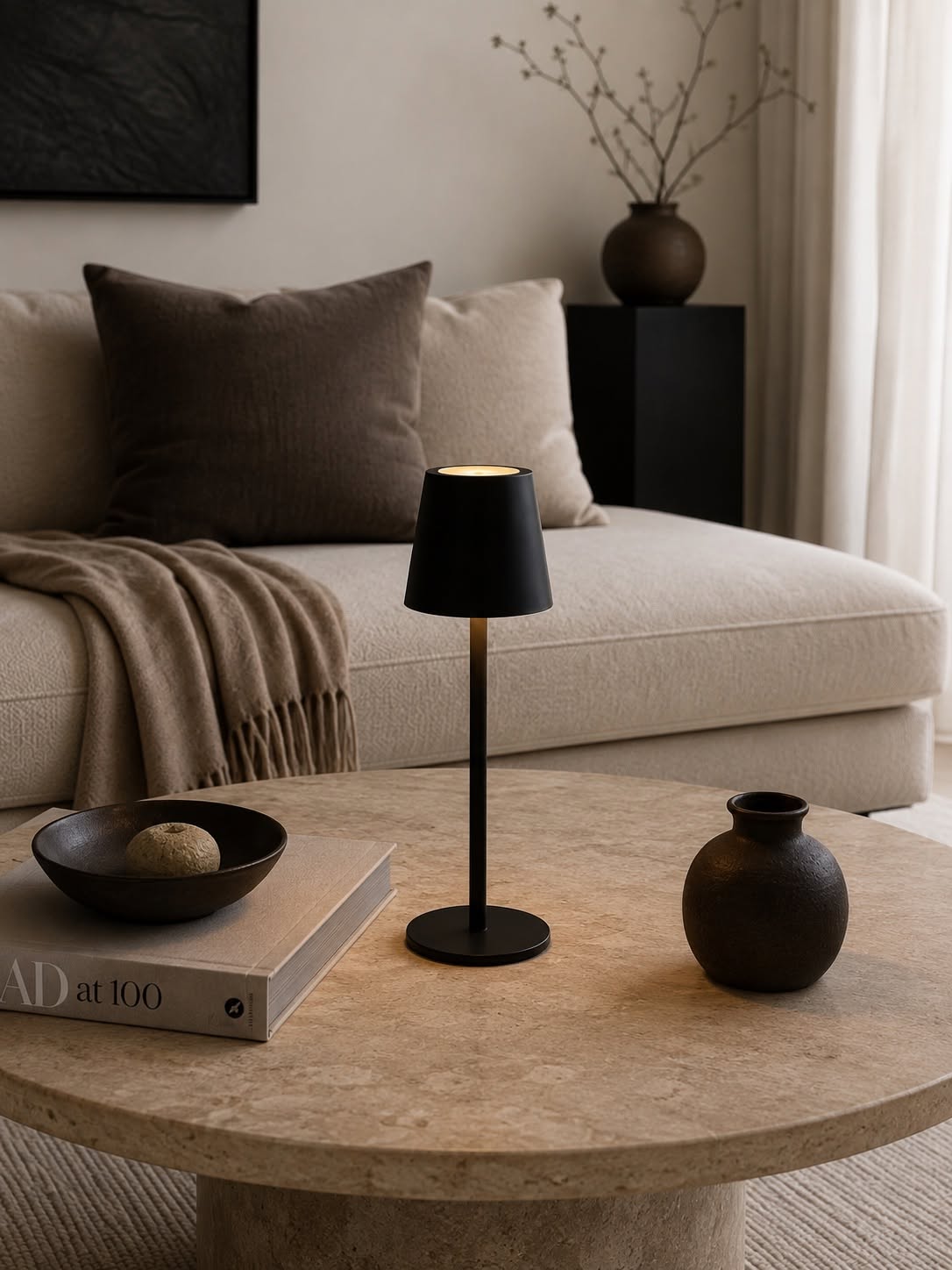 Lampe rechargeable - Black