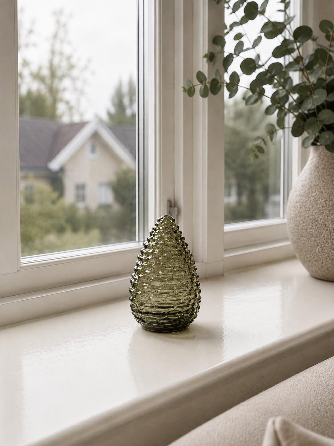 Cône avec lumière LED - Vert
