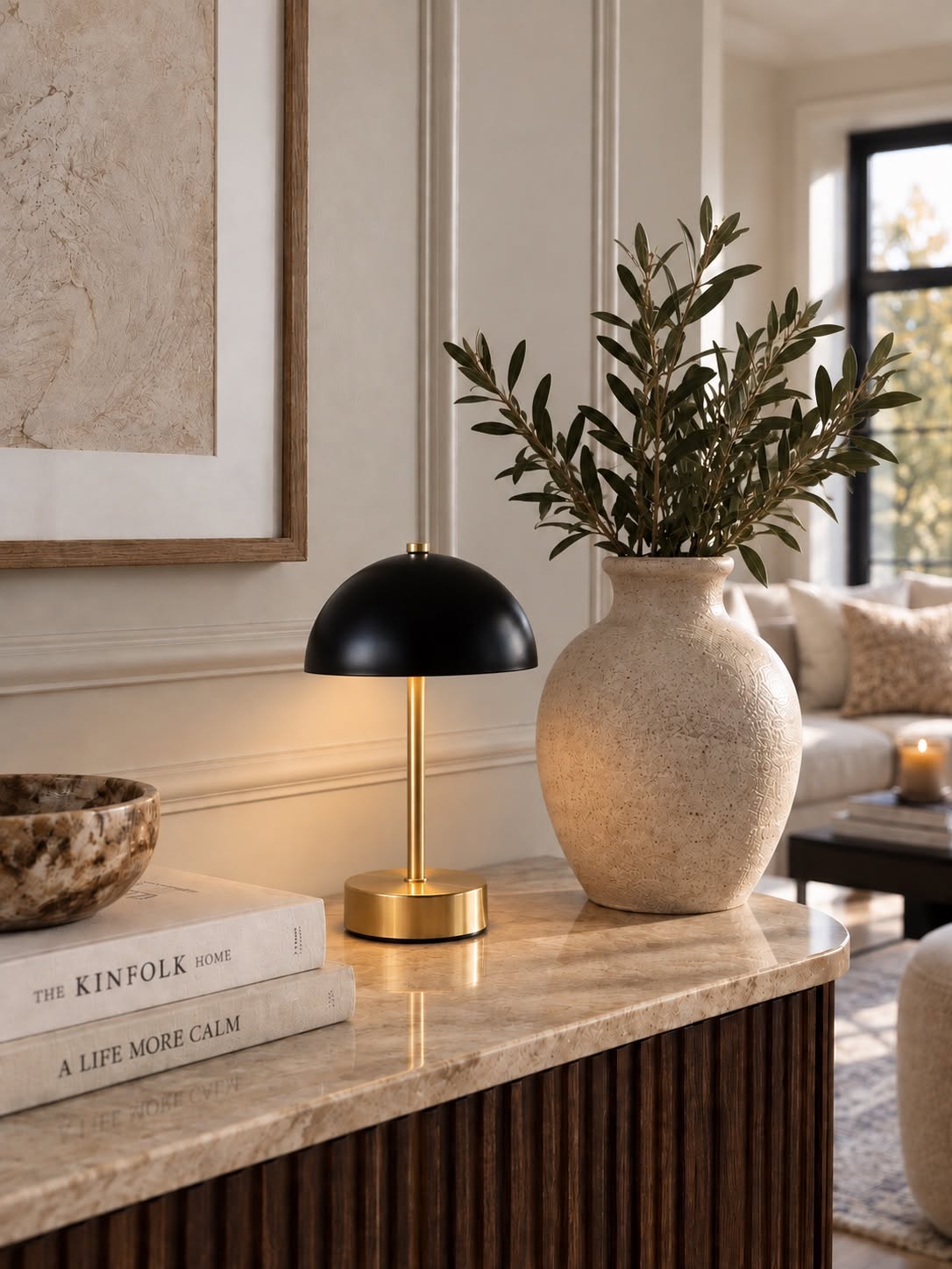 Lampe de table Black / Golden - plusieurs tailles