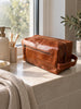 Trousse de toilette -  cognac