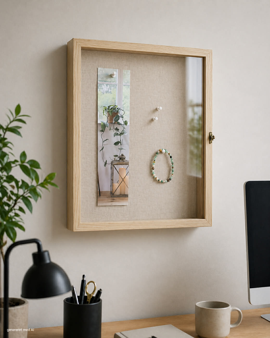 Cadre 3D/panneau d’affichage - Naturel