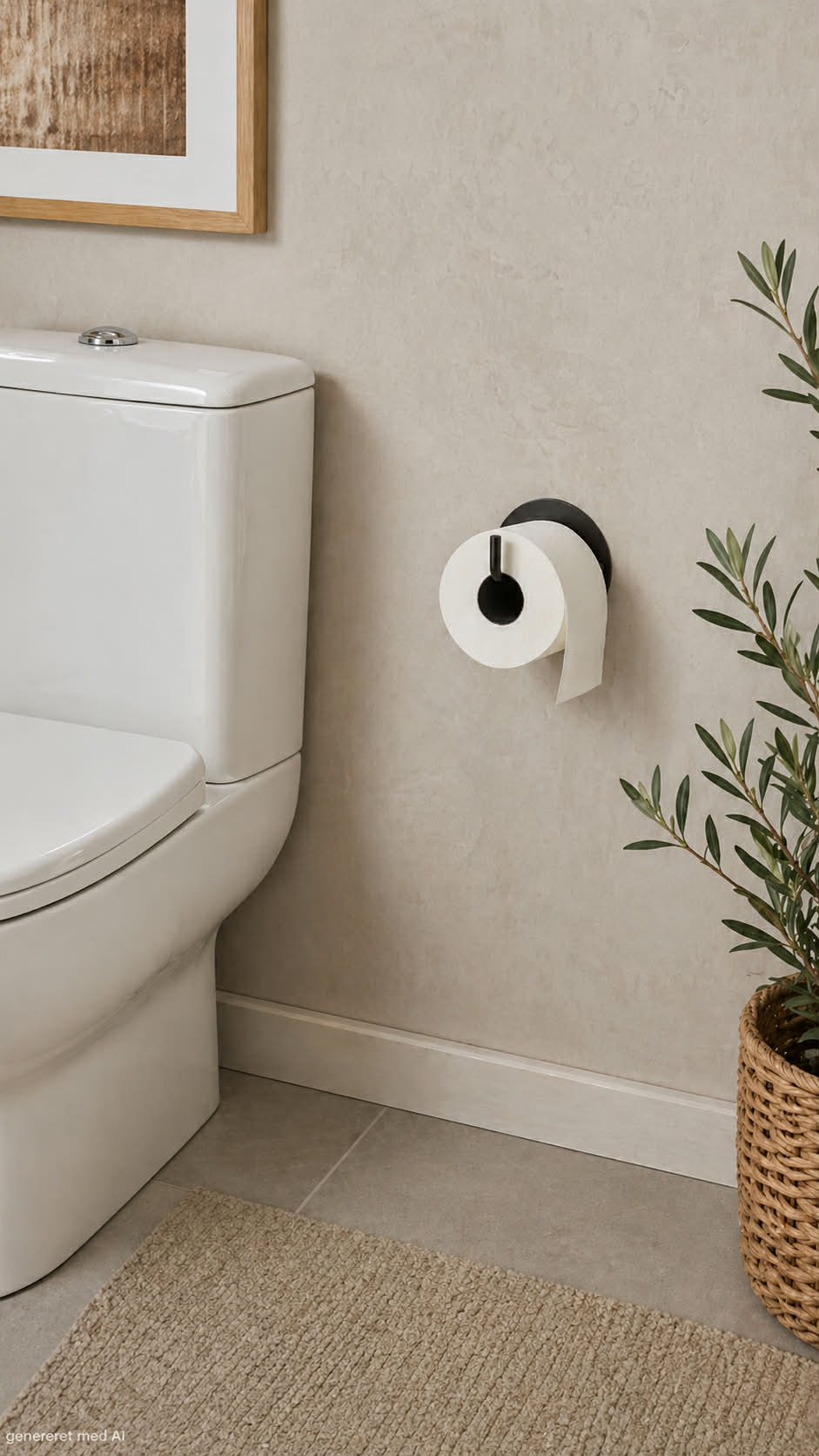 Porte-rouleau toilette - Black