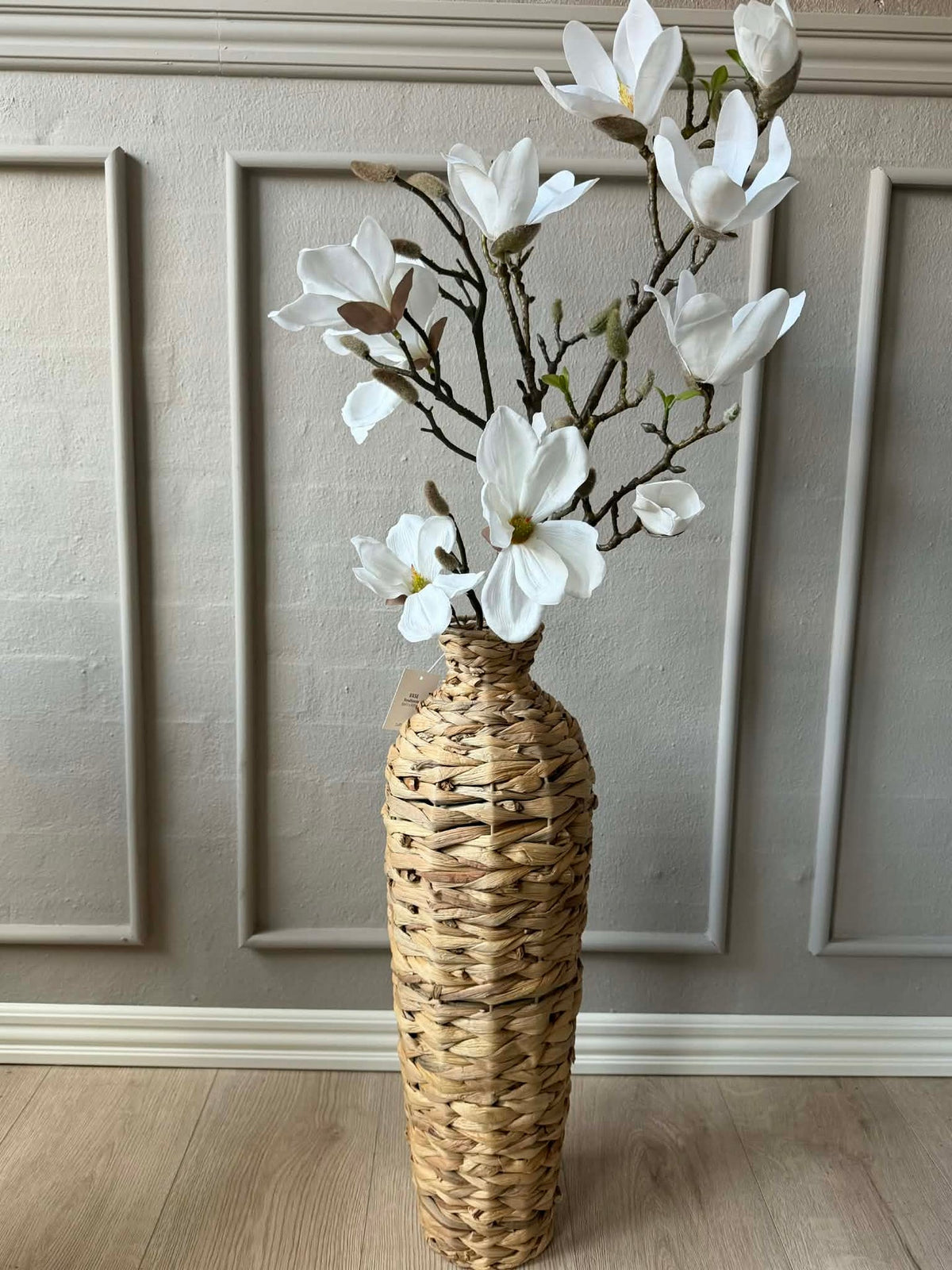 Vase de sol en jacinthe d’eau