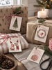 Étiquettes cadeaux - Nostalgie 16 pcs