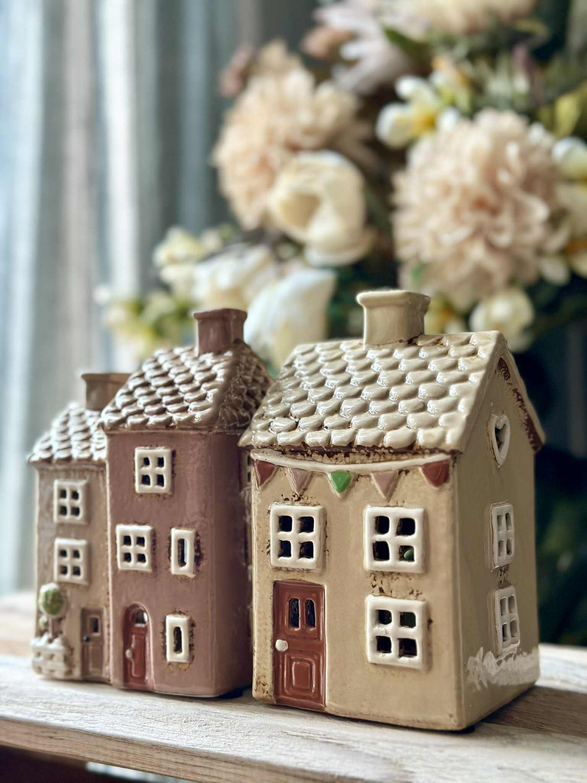 Maison lumineuse Double en céramique