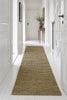 Tapis en cuir d'olive et jute – 70x200