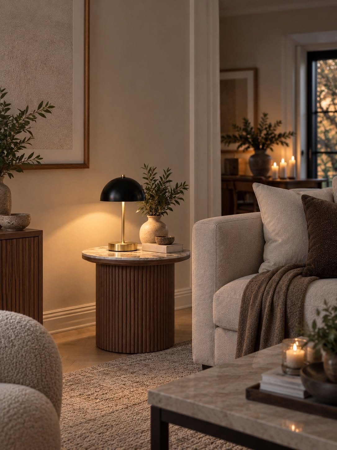 Lampe de table Black / Golden - plusieurs tailles