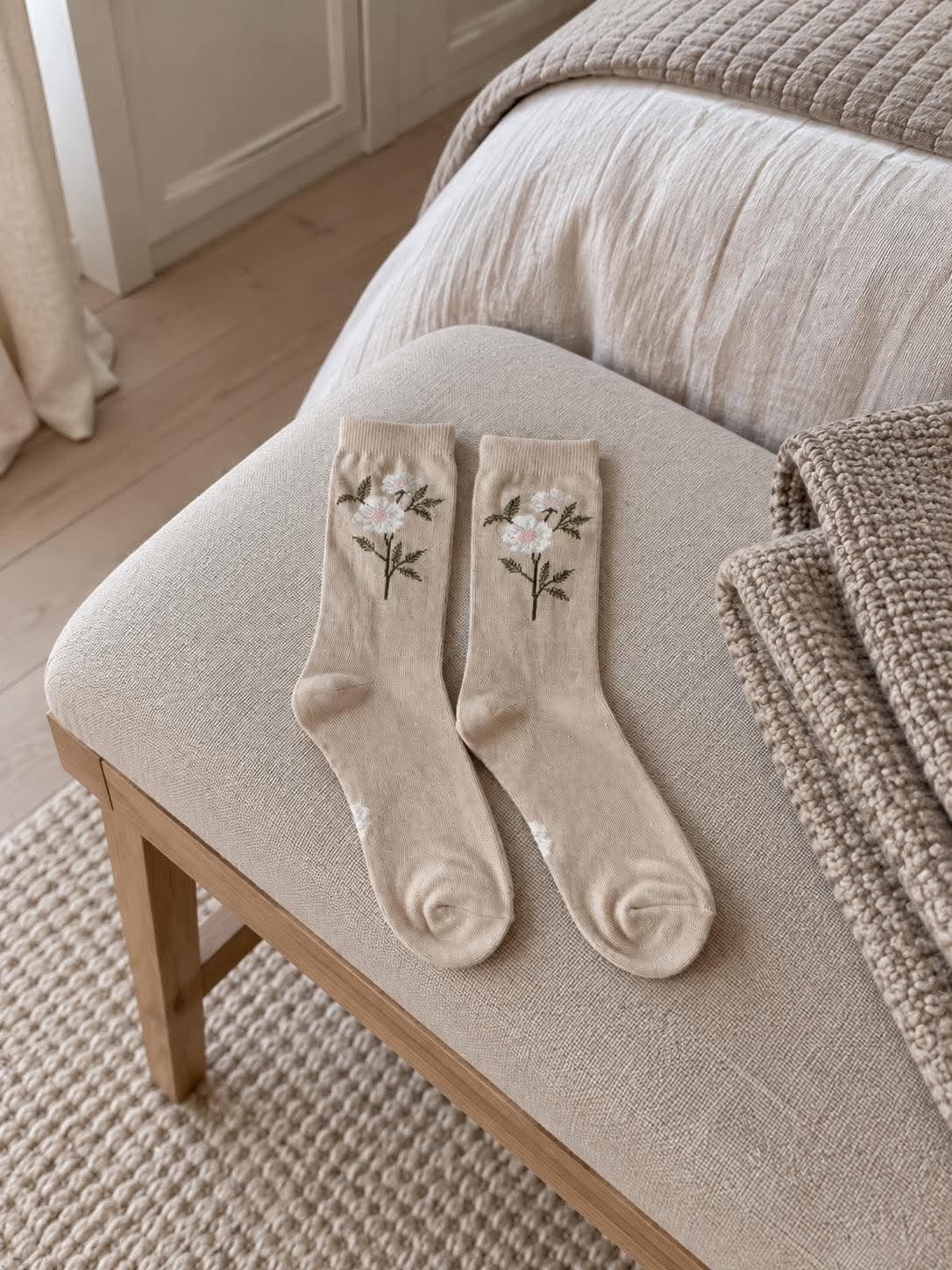 Chaussettes flower 37-41