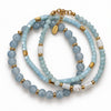 Bracelets GISELE Skyblue – Ensemble de 3 pièces