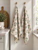 Torchon Olive - 2 pcs