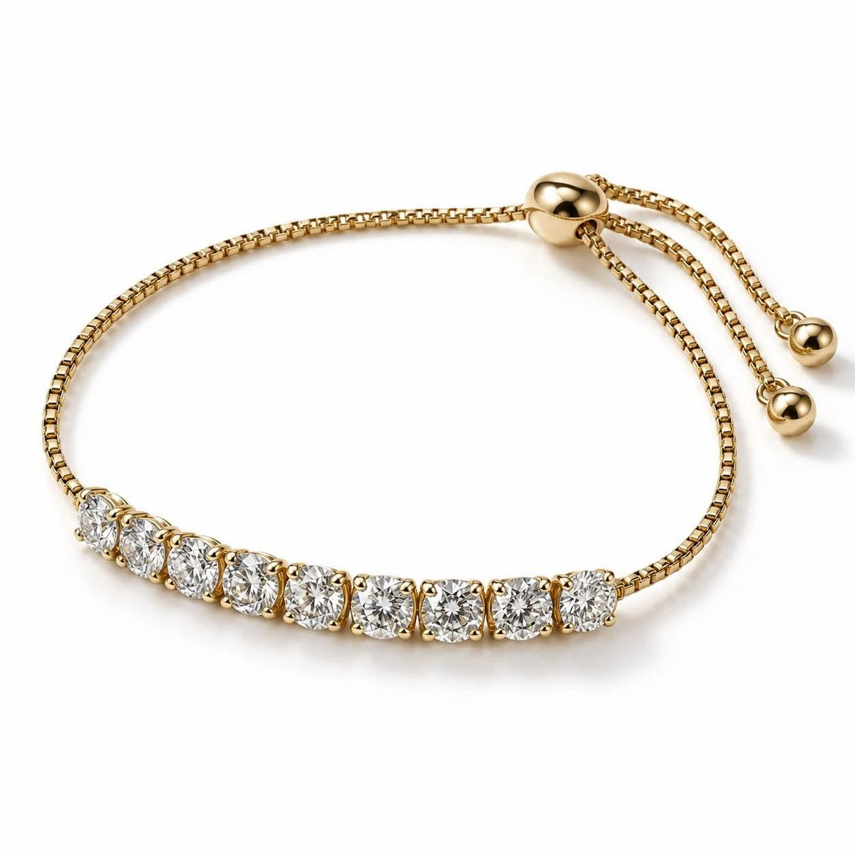 Bracelet Megan plaqué or