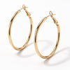 Boucles d’oreilles Hazel plaqué or 18 carats
