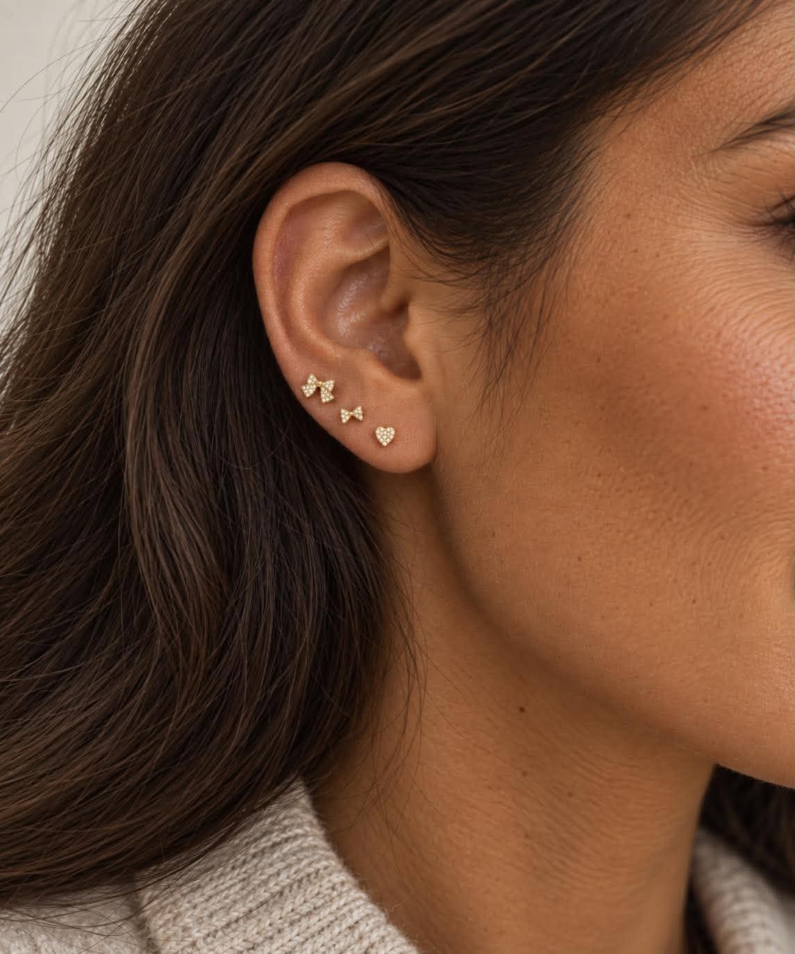Box mix de 6 boucles d’oreilles - Samira plaqué or 18k
