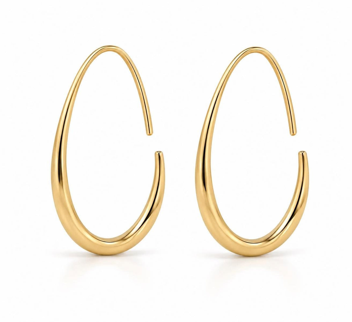 Boucles d’oreilles Hella plaquées or