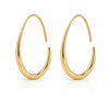 Boucles d’oreilles Hella plaquées or