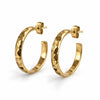 Boucles d’oreilles Mille plaqué or