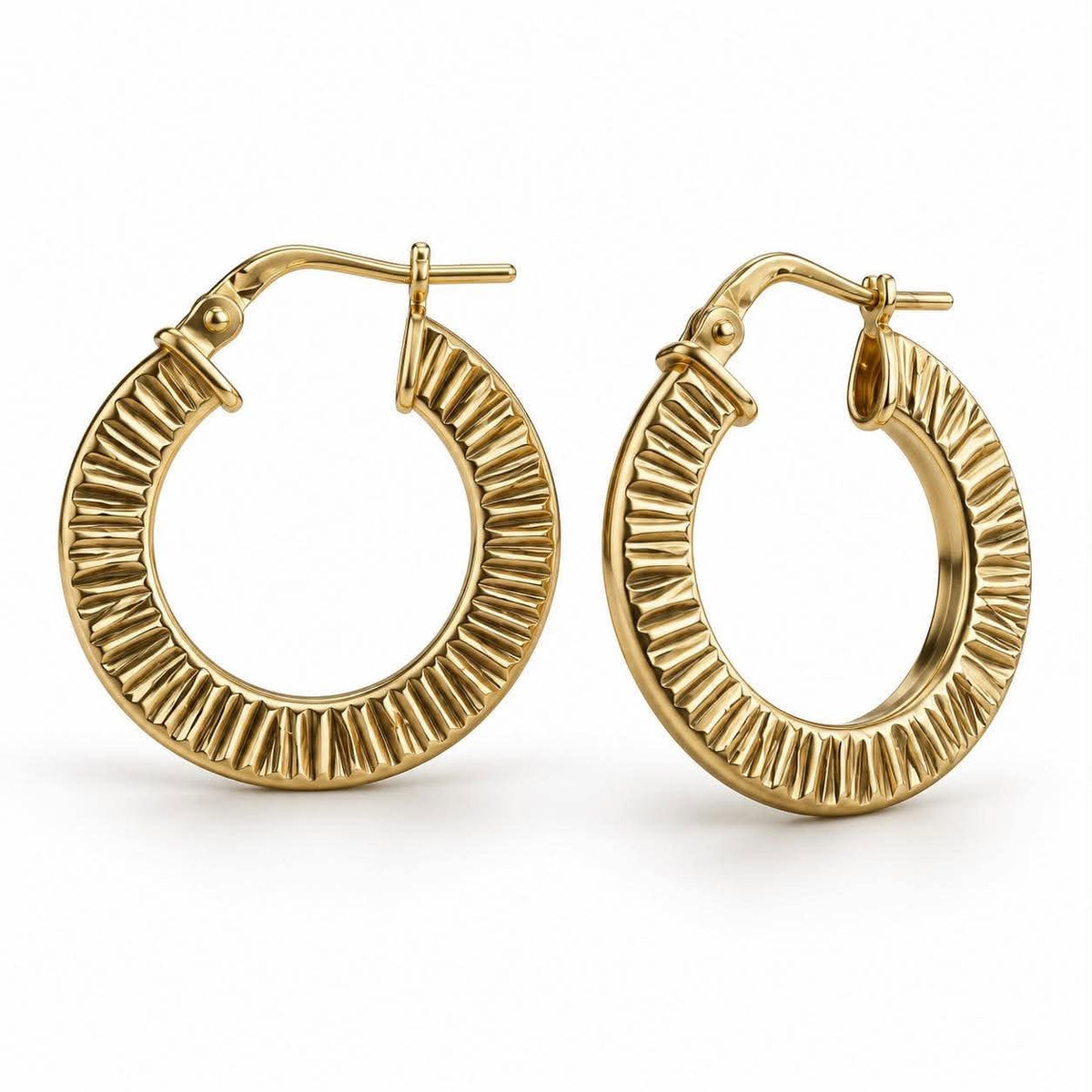 Boucles d’oreilles Chloe small Argent sterling 18K plaqué or