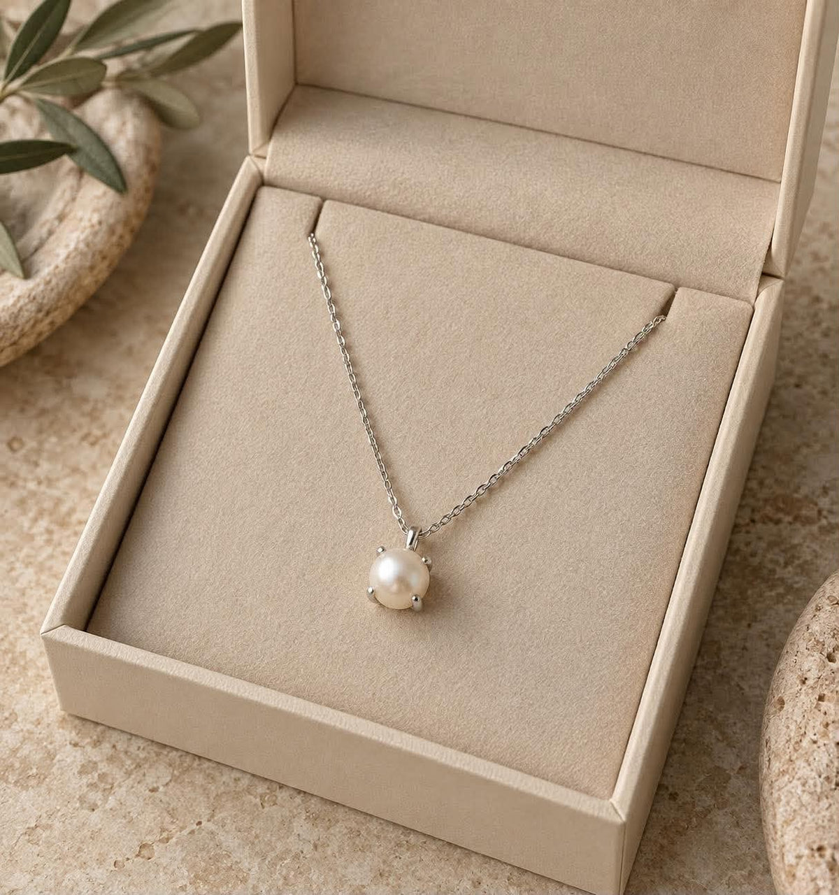 Collier Maggie en argent sterling