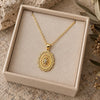 Collier Maria plaqué or 18K Argent sterling