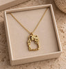 Collier Victoria en argent sterling plaqué or