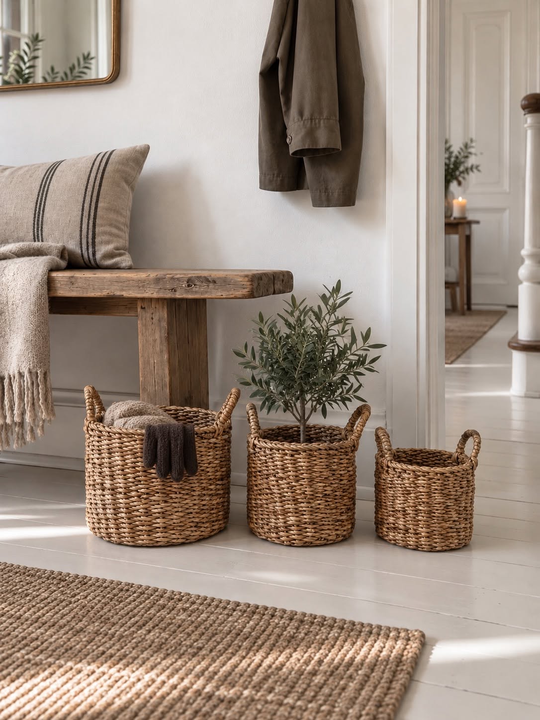 Lot de paniers de 3 pièces