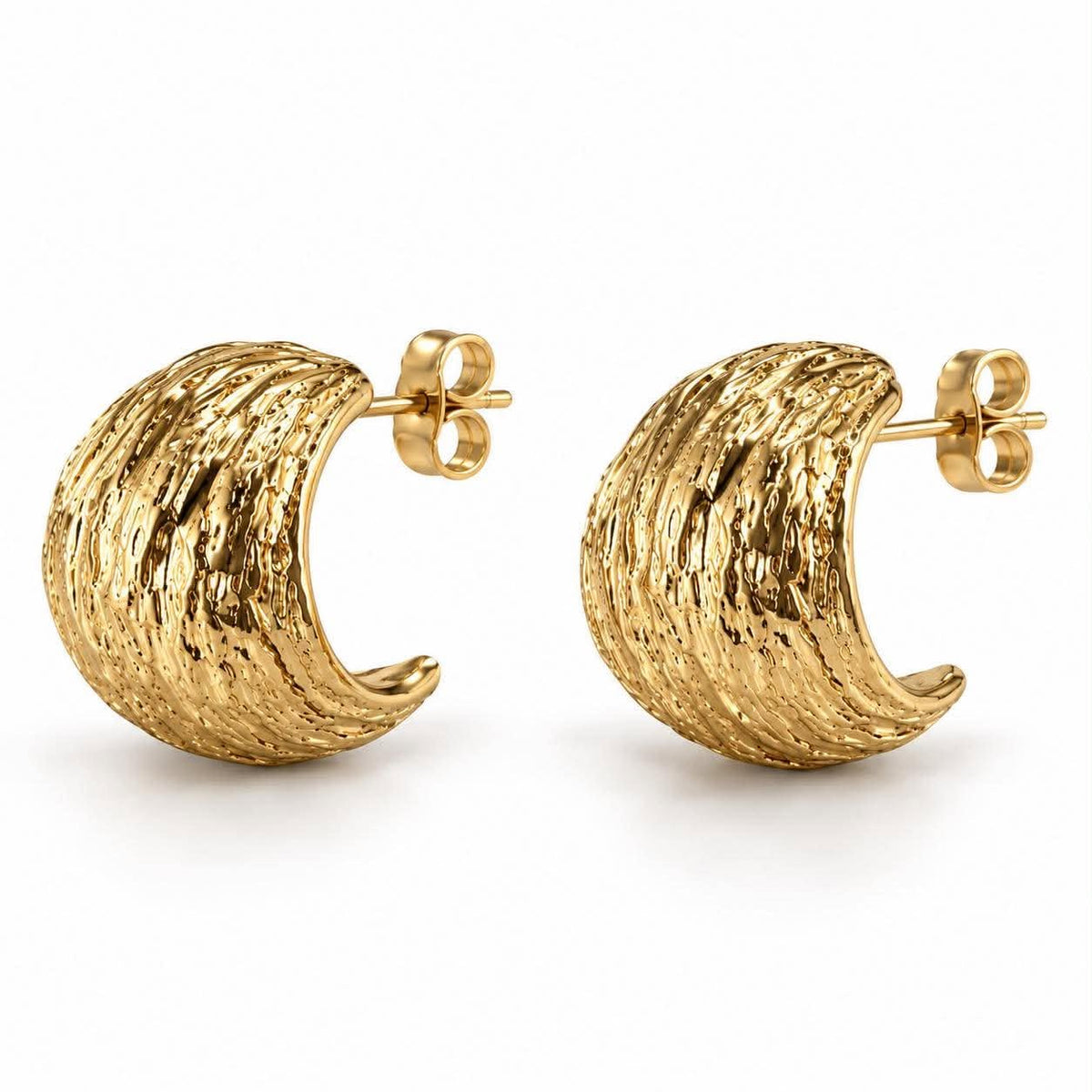 Boucles d'oreilles MIRELLA - dorées à l'or fin