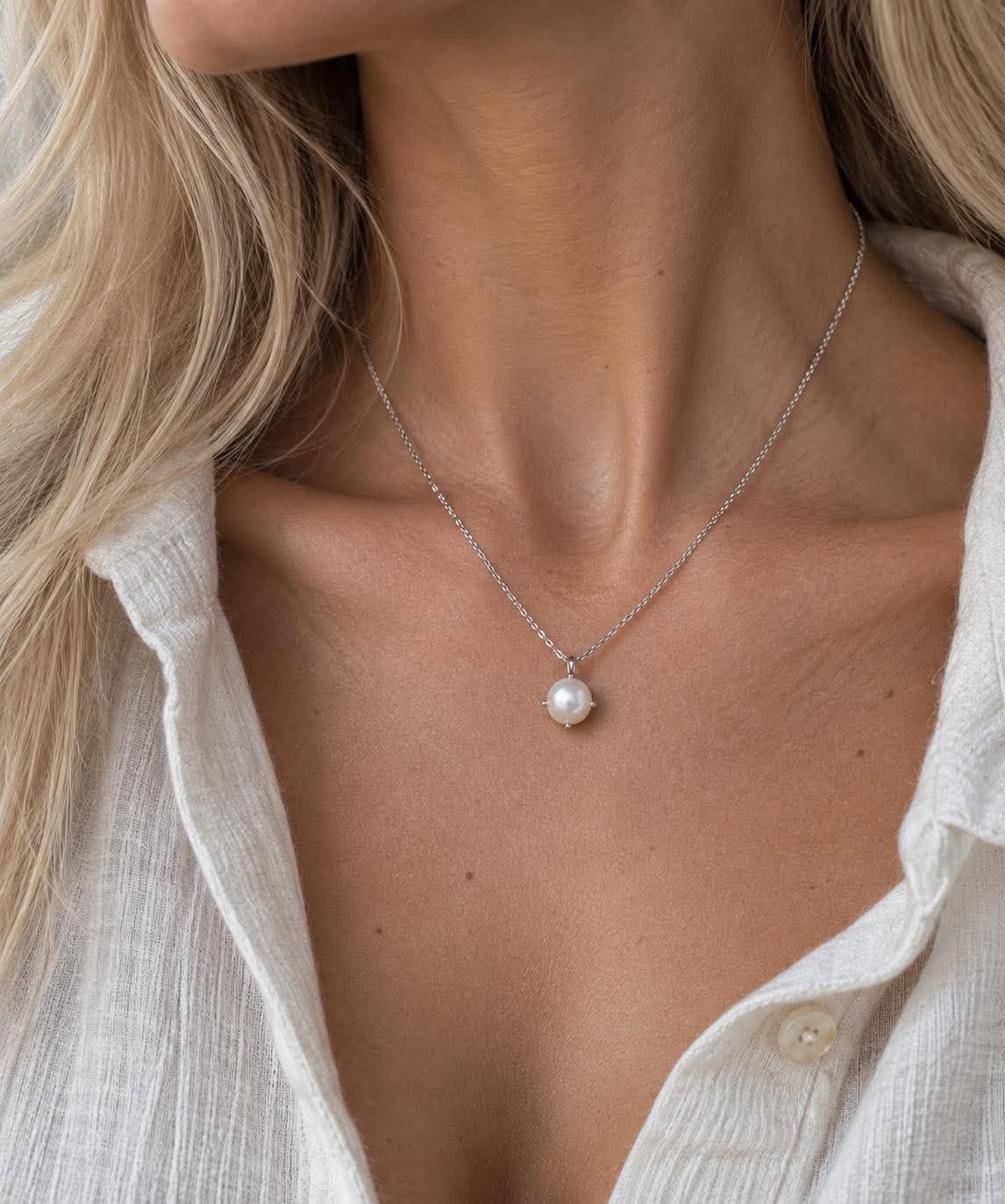 Collier Maggie en argent sterling