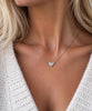 Collier Irina Argent Sterling - Cœur avec Zircones