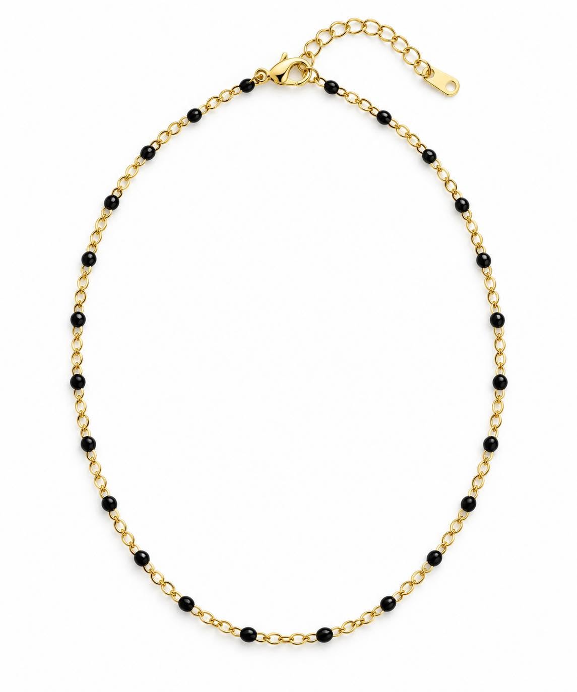 Collier Hollie plaqué or 18k - Waterproof