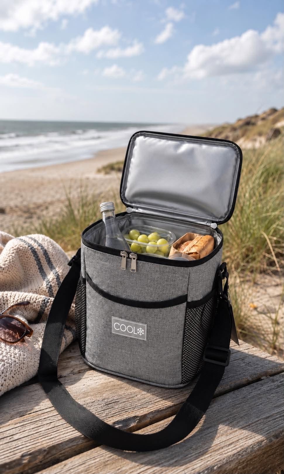 Sac isotherme GREY - 12 litres